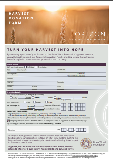 Image of The Farming Collective Digital Donation Form