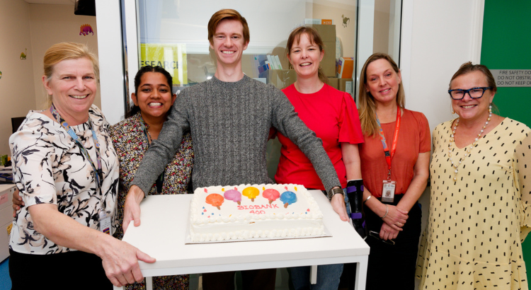 Image for Children's Biobank 400 Milestone